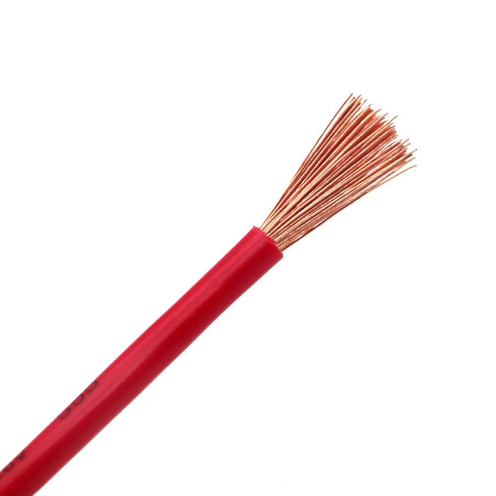 Single Copper Core PVC Insulated Stranded Flexible Electrical Cable Wire
