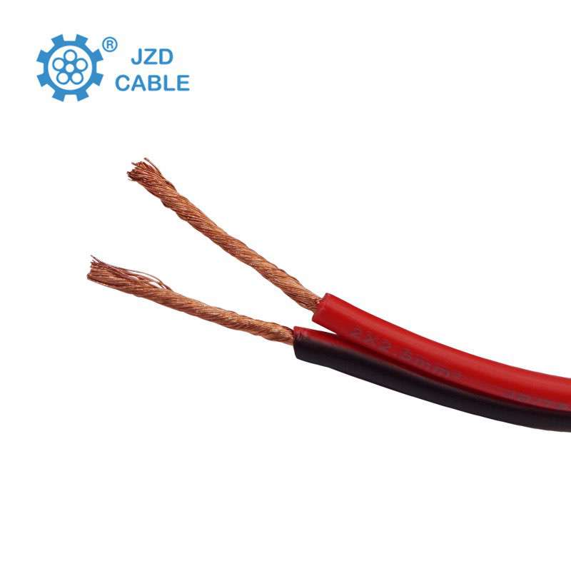 Red And Black Speaker Cable 2*1.5mm PVC Insulated Electric Cable Wires