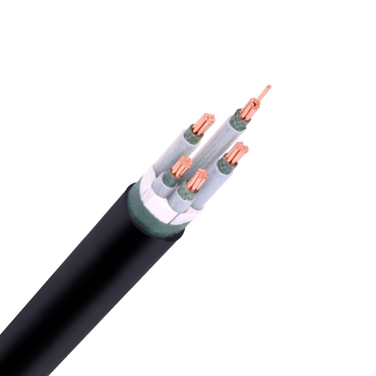 0.6/1KV XLPE Insulated and PVC Sheathed Fire Resistant Cable