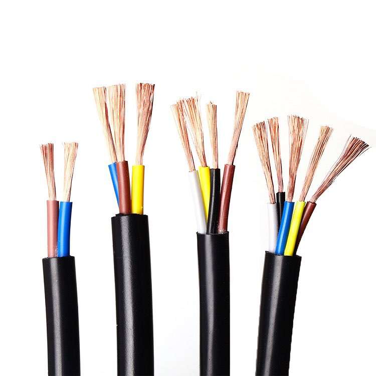 Multi-cores, multi stranded flexible cable