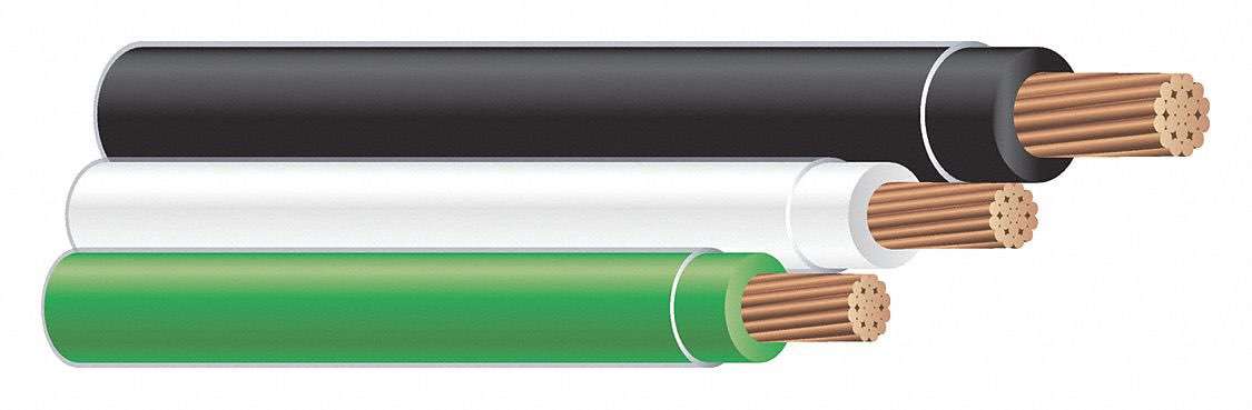non-metallic sheathed cable and THHN/THWN-2 stranded or solid wire