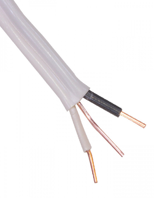14/2 NM-B Solid Copper Wire White