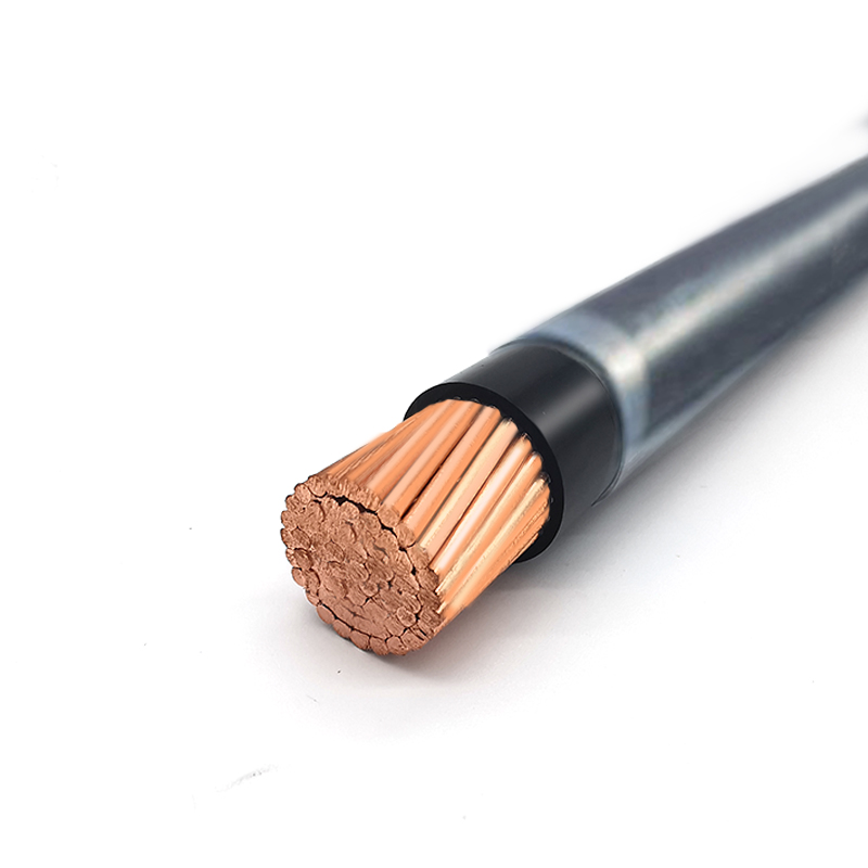 How do the parameters of wire length and AWG and ampacity affect THHN cable 
