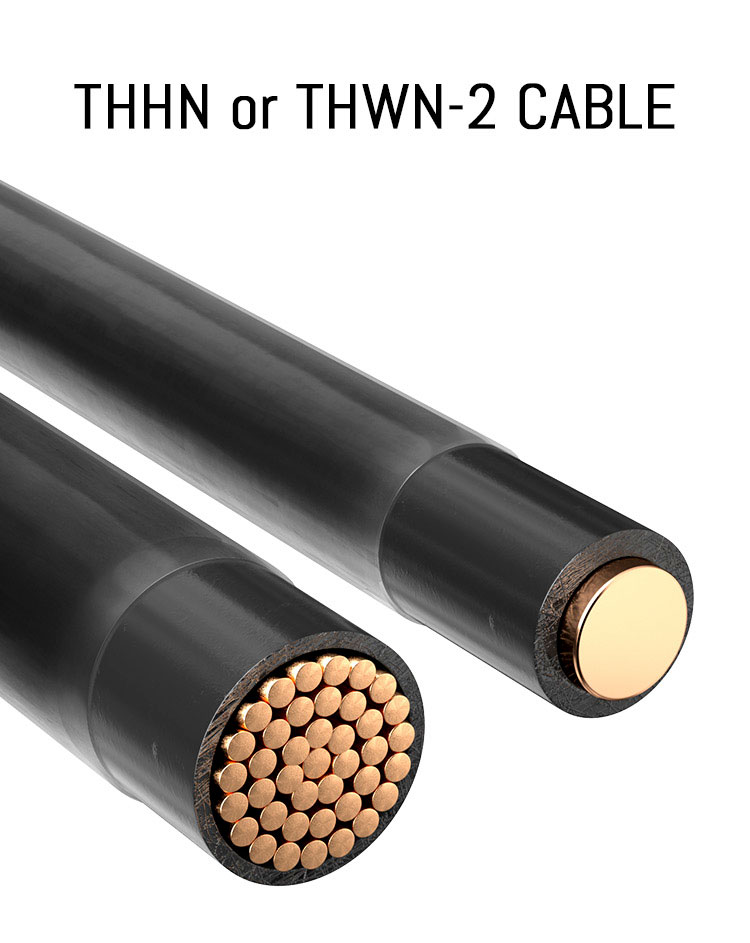 38mm2 THHN Cable White Copper Connect