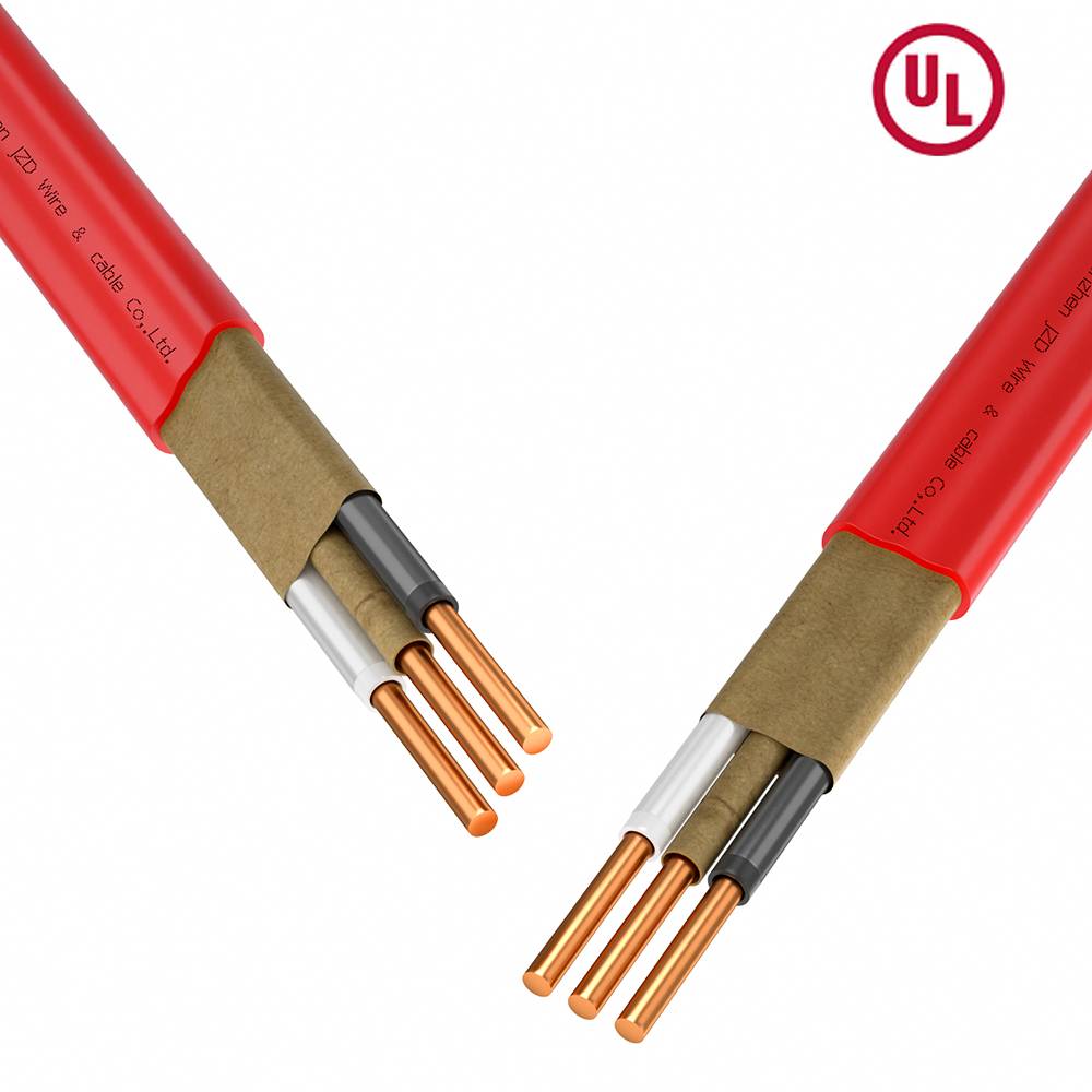 UL Certificate NMD90 14/2 AWG 2core with Earth 300V PVC Nylon Housing Cable Wire