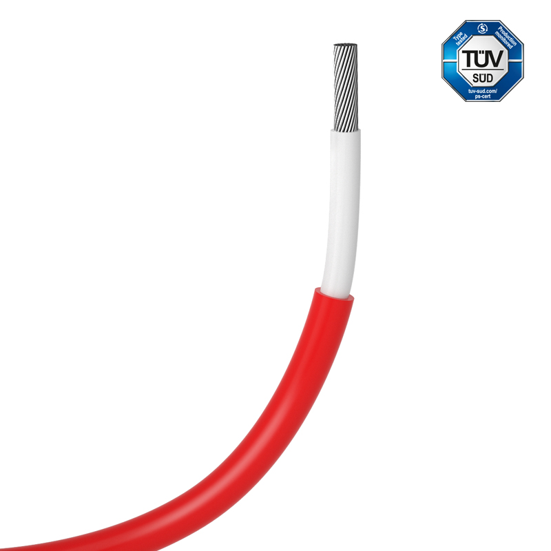 12 Awg Solar Cable M8 Terminal Ring