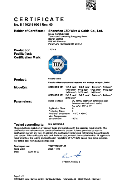 TUV-IEC62930