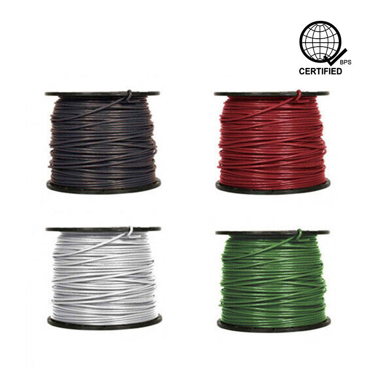 BPS Certificated 6 / 12 THHN Wire & Cable