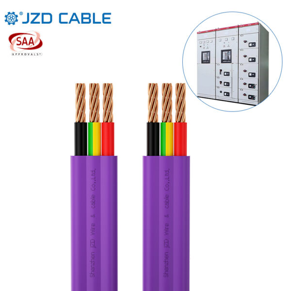 PURPLE TPS SAA FLAT Cable - Image 5
