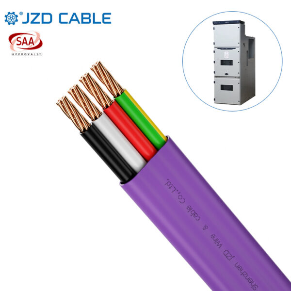 PURPLE TPS SAA FLAT Cable - Image 6