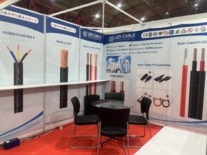 Solartech Indonesia & Battery+ 2025 booth of JZD Cable 