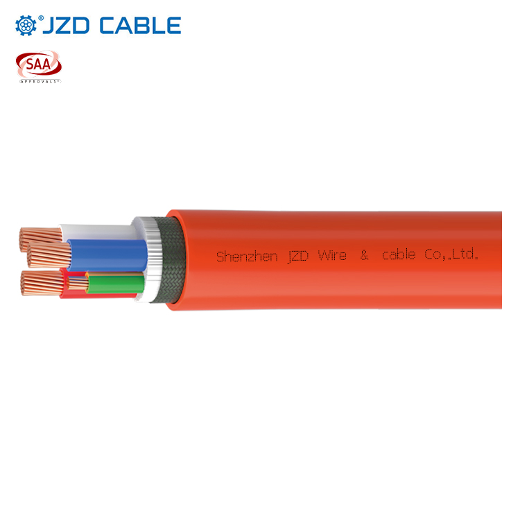 Orange Circular Cable
