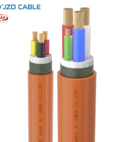 Orange PVC Circular Cable
