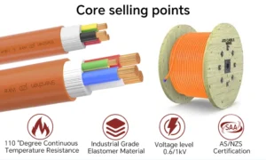 Multi-Core Elastomer Cable
