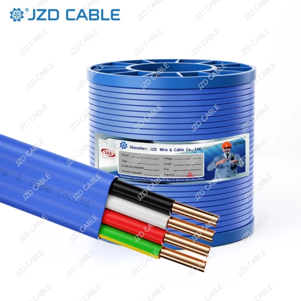 4 Core Blue TPS Cable