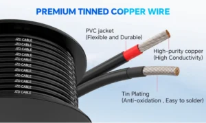 twin core solar cable