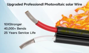 twin core solar cable