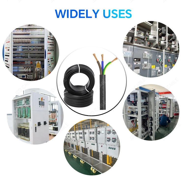 VDE Certified H05RR-F Rubber Cable