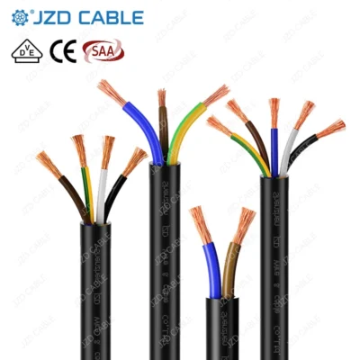 VDE Certified H05VV-F Flexible PVC Cable​