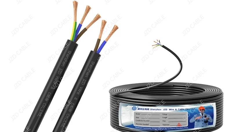 VDE-certified power cables