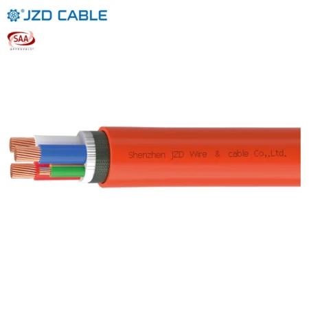 Orange Circular Cable