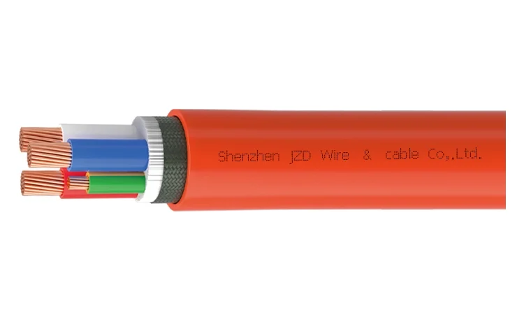 Orange Circular Cable