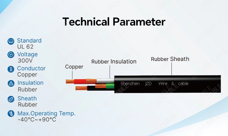 SJOOW Rubber Cable