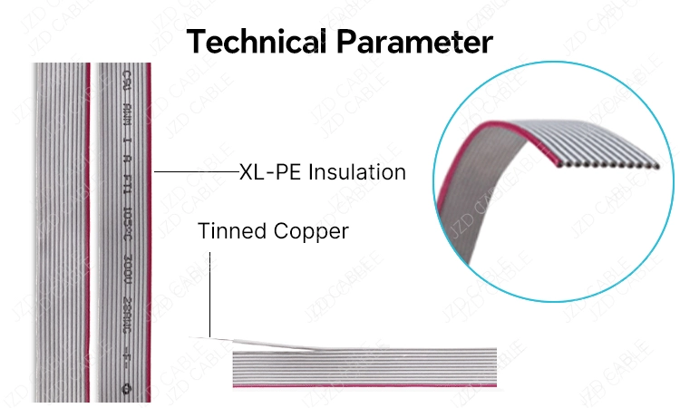UL2651 PVC Flat Cable