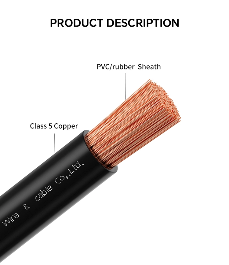 Flexible Rubber Insulated Welding Cable