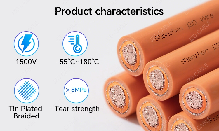 Silicone High Voltage Cable for EVs