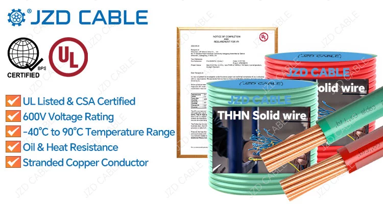 UL Stranded Nylon PVC Cable