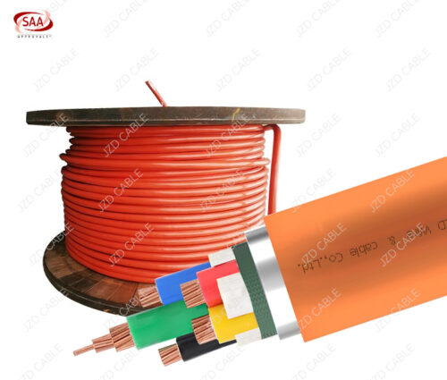 STA Armored Copper Power Cable