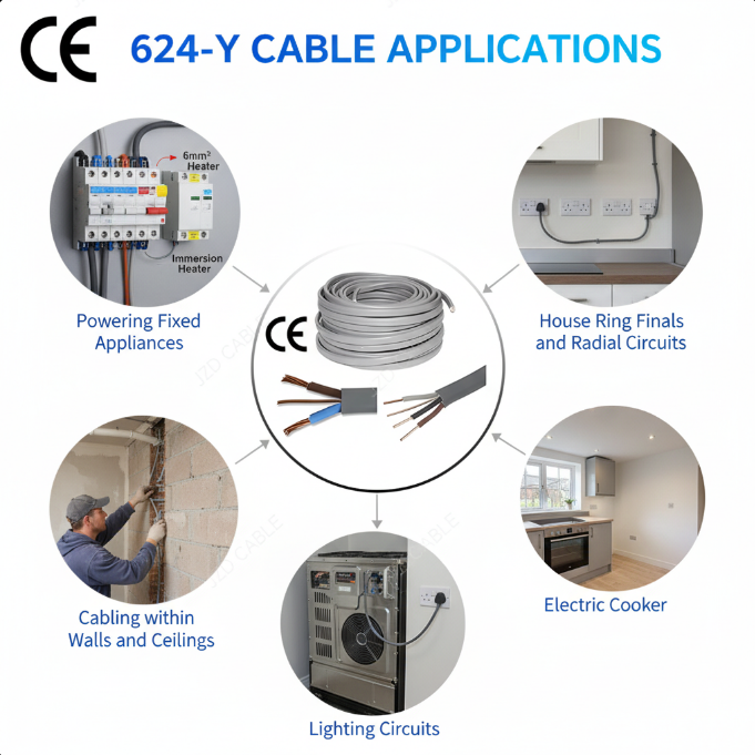 624-Y Cable Application