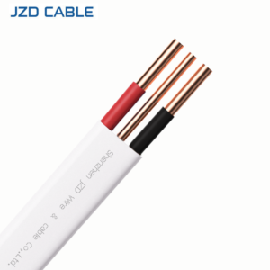 BS Standard 6242y Flat Twin & Earth Cable Red and Black Old Colours