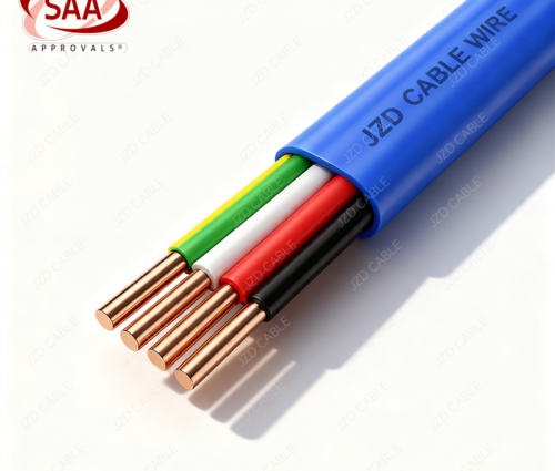 Blue TPS Blue 4-Core TPS Cable