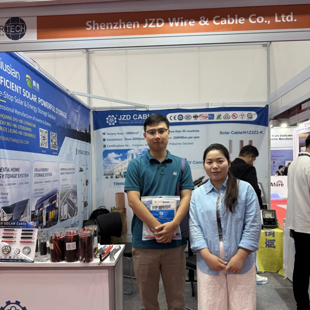  JZD Cable at Solartech Indonesia & Battery+Energy Storage 2026