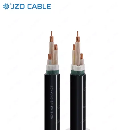 ZC-YJV 0.6 1KV 3×25-1 ZB vs ZC Flame Retardant Cable