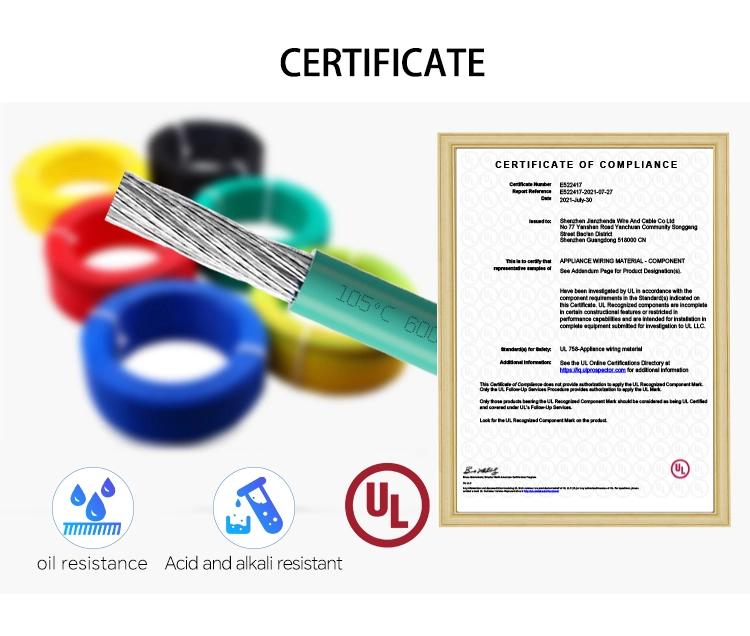 UL1015 Certificate