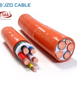 4 Core + Earth XLPE Orange Circular Cable