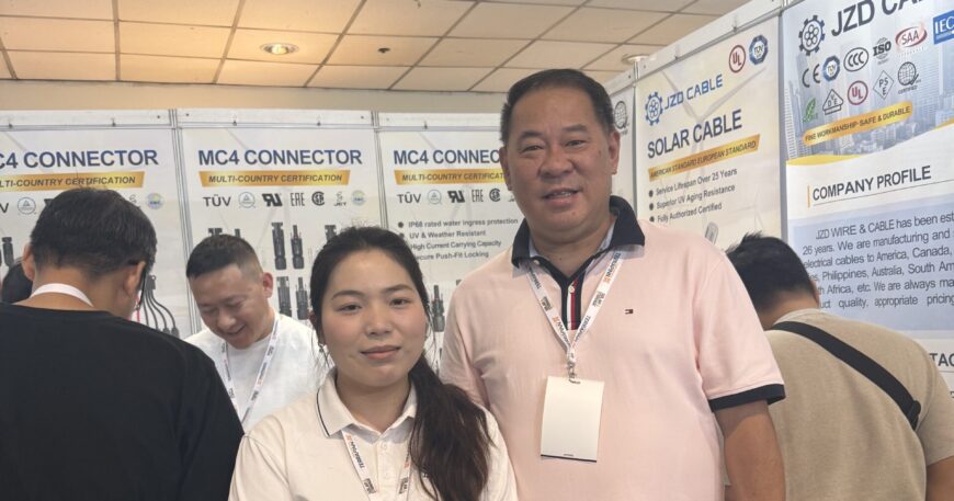 JZD CABLE at Solar & Storage Live Philippines 2026