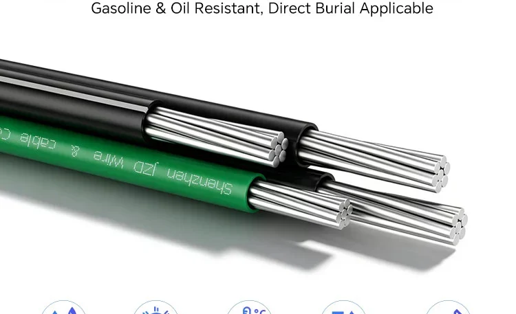 Aluminum USE-2 Feeder Cable