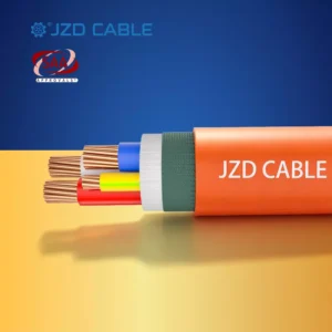 3C+E PVC Orange Circular Cable