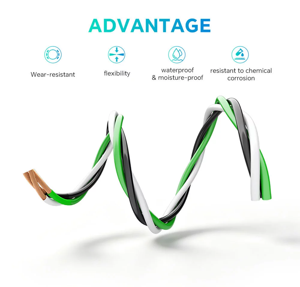 THHN stranded copper wire 3-core