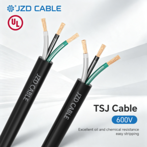 TSJ Cable – 600V Flexible Portable Cord for Industrial & Outdoor
