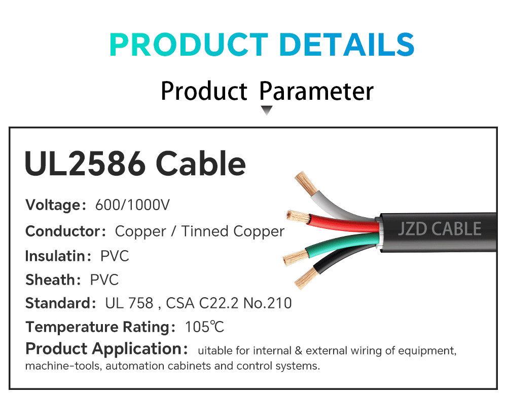 ul2586 cable