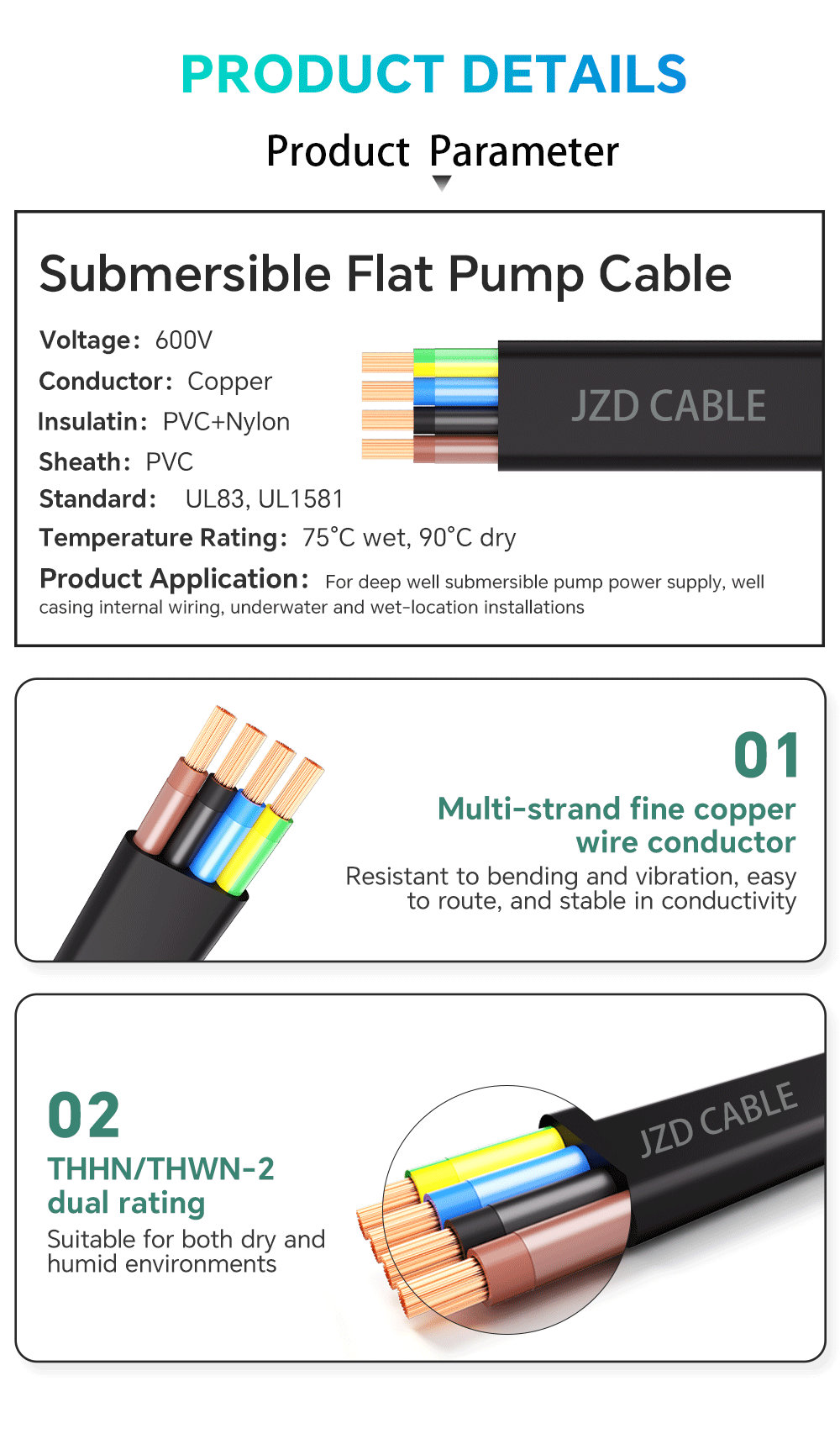 Submersible Cable